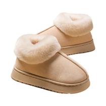 Sapatos De Inverno Masculinos Com Solado De Espuma Memória, Forrados Com Lã, Altos, Quentes, Sapatos De Inverno Masculinos Com Solado De Espuma Memória, Forrados Com Lã, Altos, Quentes,