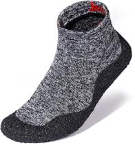 Sapatos de ioga Joomra Minimalist Running Sock, tamanho 8, femininos, cinza