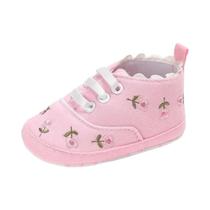 Sapatos De Lona Antiderrapantes Para Bebê Menina Recém-Nascida Com Sola De Algodão Floral, Calçados Sapatos De Lona Antiderrapantes Para Bebê Menina Recém-Nascida Com Sola De Algodão Floral, Calçados