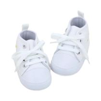 Sapatos De Lona Para Bebês De 0 a 18 Meses, Primavera E Outono, Solado Macio, Antiderrapante,