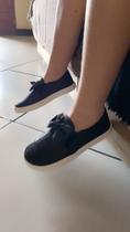 Sapatos de meninas slip on brilho laço Tênis infantil sem cadarço