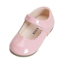 Sapatos De Princesa Em Couro Multicoloridos Para Meninas, Solado Macio, Respirável, Estilo Inglês Sapatos De Princesa Em Couro Multicoloridos Para Meninas, Solado Macio, Respirável, Estilo Inglês