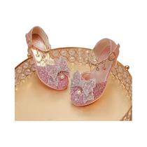 Sapatos De Salto Alto De Couro Com Laço De Strass Brilhante Para Meninas, Ideais Para Festas De