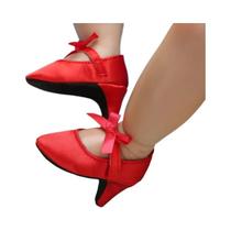 Sapatos De Salto Alto Para Bebê Menina 10CM/10.5CM Com Laço De Princesa Para Primeiro Aniversário E