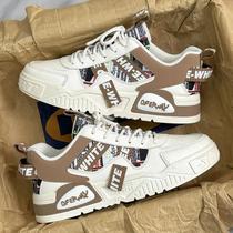 Sapatos de Skate Masculinos de Couro - Tênis Casual para Verão, Moda, Corrida e Caminhada