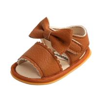 Sapatos De Verão Para Bebês Com Solado De Borracha Macia Antiderrapante E Laço Para Primeiros Sapatos De Verão Para Bebês Com Solado De Borracha Macia Antiderrapante E Laço Para Primeiros