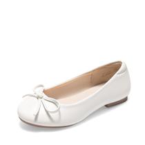 Sapatos de Vestir para Meninas DREAM PAIRS KFL216 Marfim Slip-On com Laço Sapatos de Vestir para Meninas DREAM PAIRS KFL216 Marfim Slip-On com Laço