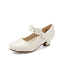 Sapatos de Vestir para Meninas DREAM PAIRS Mary Jane com Salto Baixo Marfim 2 Sapatos de Vestir para Meninas DREAM PAIRS Mary Jane com Salto Baixo Marfim 2