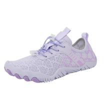 Sapatos descalços LOSD Hike unissex, saudáveis, antiderrapantes, roxos, 6,5 W/5 m