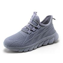 Sapatos DLWKIPV Kids Slip On, tênis de corrida, cinza, azul