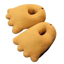Sapatos domésticos quentes de pelúcia Slippers Giant Bigfoot Anime Sapatos domésticos quentes de pelúcia Slippers Giant Bigfoot Anime