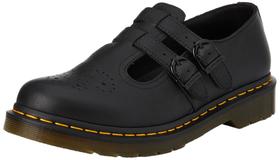 Sapatos Dr. Martens 8065 Mary Jane Flat para mulheres Black Virginia