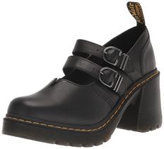Sapatos Dr. Martens Eviee Platform femininos pretos Sendal tamanho 6 Sapatos Dr. Martens Eviee Platform femininos pretos Sendal tamanho 6
