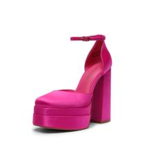 Sapatos DREAM PAIRS Aurelia Salto Plataforma Grosso Alto 14cm
