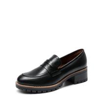 Sapatos DREAM PAIRS Mocassins Plataforma com Salto Grosso Preto 11 Sapatos DREAM PAIRS Mocassins Plataforma com Salto Grosso Preto 11