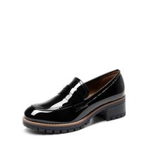 Sapatos DREAM PAIRS Mocassins Plataforma com Salto Grosso Pretos Nº 39 Sapatos DREAM PAIRS Mocassins Plataforma com Salto Grosso Pretos Nº 39