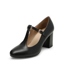 Sapatos DREAM PAIRS Scarpin Mary Jane com Tira no Tornozelo Preto Tamanho 39 Sapatos DREAM PAIRS Scarpin Mary Jane com Tira no Tornozelo Preto Tamanho 39