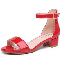 Sapatos Dufannie Red High Heels para meninas tamanho 1 (31-32EU) Sapatos Dufannie Red High Heels para meninas tamanho 1 (31-32EU)