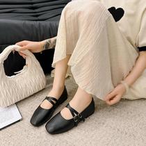 Sapatos Elegantes Retro Mary Jane Para Mulheres, Confortáveis E Macios, Sapatilhas De Ballet Para Sapatos Elegantes Retro Mary Jane Para Mulheres, Confortáveis E Macios, Sapatilhas De Ballet Para