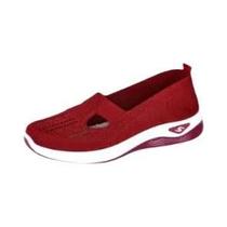 Sapatos femininos 2025 verão tênis casuais malha respirável sola grossa acessível frete grátis