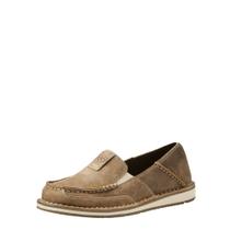 Sapatos femininos ARIAT Cruiser Brown Bomber Slip-on, tamanho 7 de largura Sapatos femininos ARIAT Cruiser Brown Bomber Slip-on, tamanho 7 de largura