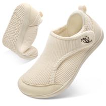 Sapatos femininos CJROSM para diabéticas, largos, ajustáveis, com zero drop Sapatos femininos CJROSM para diabéticas, largos, ajustáveis, com zero drop
