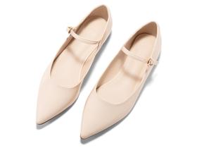 Sapatos femininos Coutgo Mary Jane Flats bege tamanho 7 Sapatos femininos Coutgo Mary Jane Flats bege tamanho 7