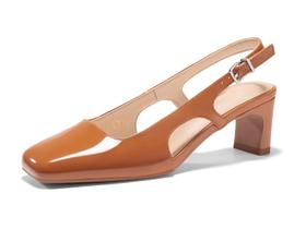 Sapatos femininos Coutgo Slingback Chunky, de salto baixo, marrons, tamanho 9 Sapatos femininos Coutgo Slingback Chunky, de salto baixo, marrons, tamanho 9