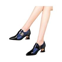 Sapatos Femininos De Salto Alto Em Couro PU Verde Com Bico Fino, Sapatos Pretos Elegantes Para Sapatos Femininos De Salto Alto Em Couro PU Verde Com Bico Fino, Sapatos Pretos Elegantes Para