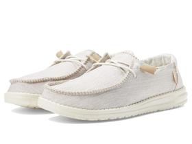 Sapatos femininos Hey Dude Wendy Boho Stitch Latte, tamanho 8 Sapatos femininos Hey Dude Wendy Boho Stitch Latte, tamanho 8