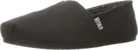 Sapatos femininos Skechers Bobs Plush Peace & Love, pretos, 11W, EUA Sapatos femininos Skechers Bobs Plush Peace & Love, pretos, 11W, EUA