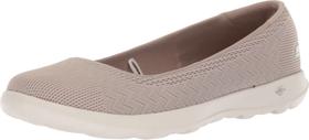 Sapatos femininos Skechers Go Walk Lite-Dreamer, cinza, tamanho 9,5