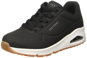 Sapatos femininos Skechers Uno Stand on Air pretos tamanho 5.5
