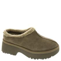 Sapatos femininos UGG New Heights Cozy Clog Hickory tamanho 12