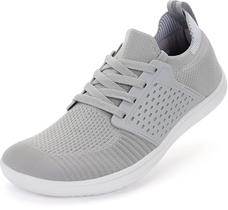 Sapatos femininos WHITIN Minimalist Barefoot, tamanho 42, cinza claro Sapatos femininos WHITIN Minimalist Barefoot, tamanho 42, cinza claro