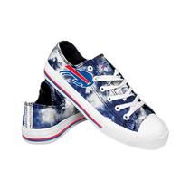 Sapatos FOCO Buffalo Bills NFL Low Top Tie Dye Canvas Femininos