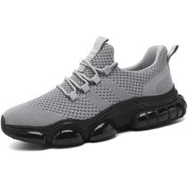 Sapatos GDEBYZ Slip On Running Walking, tênis antiderrapantes masculinos, cinza Sapatos GDEBYZ Slip On Running Walking, tênis antiderrapantes masculinos, cinza