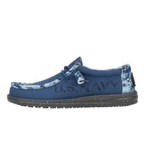 Sapatos Hey Dude Wally - Camuflado Azul Marinho - Tamanho 14 Sapatos Hey Dude Wally - Camuflado Azul Marinho - Tamanho 14
