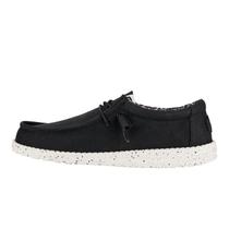 Sapatos HEYDUDE Wally Stretch Canvas Slip-on Masculinos Pretos Sapatos HEYDUDE Wally Stretch Canvas Slip-on Masculinos Pretos