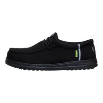 Sapatos HEYDUDE Wally Work CT Black/Black 12 para homens Sapatos HEYDUDE Wally Work CT Black/Black 12 para homens