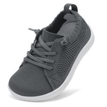 Sapatos infantis LeisFit Barefoot Zero Drop Dark Grey 10T