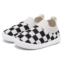 Sapatos infantis MORENDL, meia de caminhada antiderrapante, respirável, preta