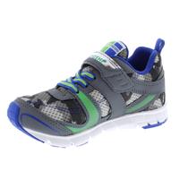 Sapatos infantis TSUKIHOSHI Velocity com fecho de alça cinza/camo 4,5 grandes para crianças Sapatos infantis TSUKIHOSHI Velocity com fecho de alça cinza/camo 4,5 grandes para crianças