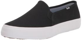 Sapatos Keds Double Decker Slip on Feminino, Preto Tamanho 6