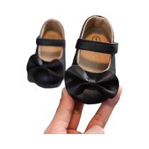 Sapatos Mary Jane Leves E Antiderrapantes Para Bebê Menina, Cor Sólida, Casuais E Confortáveis Para