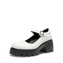 Sapatos Mary Jane Plataforma Grossa Femininos DREAM PAIRS Branco