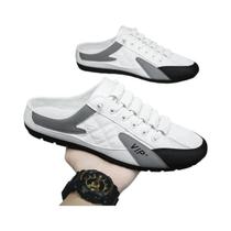 Sapatos Masculinos Casuais de Verão - Couro, Sola Macia e Conforto Moderno