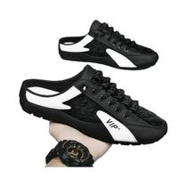 Sapatos Masculinos Casuais de Verão - Couro, Sola Macia e Conforto Moderno