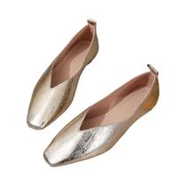 Sapatos Masculinos Estilo Francês Confortáveis De Bico Quadrado Para Adultos Em Verão