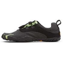 Sapatos masculinos Vibram FiveFingers V-Run Retro preto/verde 38EU Sapatos masculinos Vibram FiveFingers V-Run Retro preto/verde 38EU